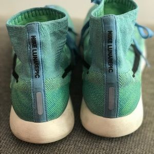 Blue green Nike lunarepic